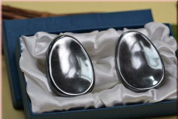 Kamienie do medytacji (na oczy) - Hematyt