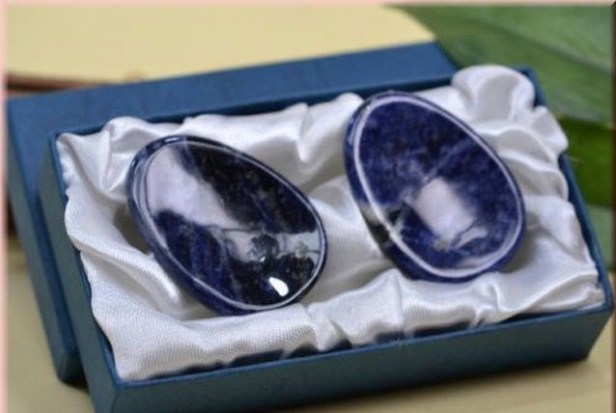 Kamienie do medytacji (na oczy) - Sodalit