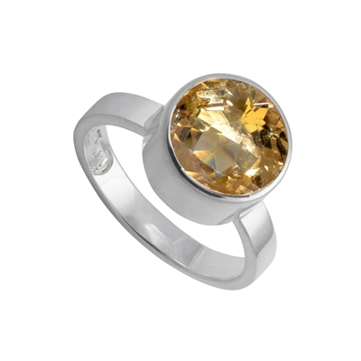 pierścień z cytynem