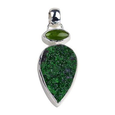 Anhänger Uwarowit, Chromdiopsid